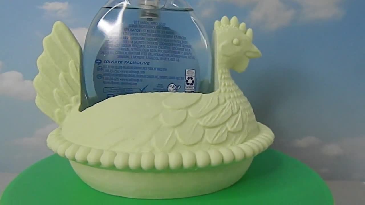 Hen on Nest Soap Holder & Straw Buddy – Farmhouse Kitchen Decor video poster